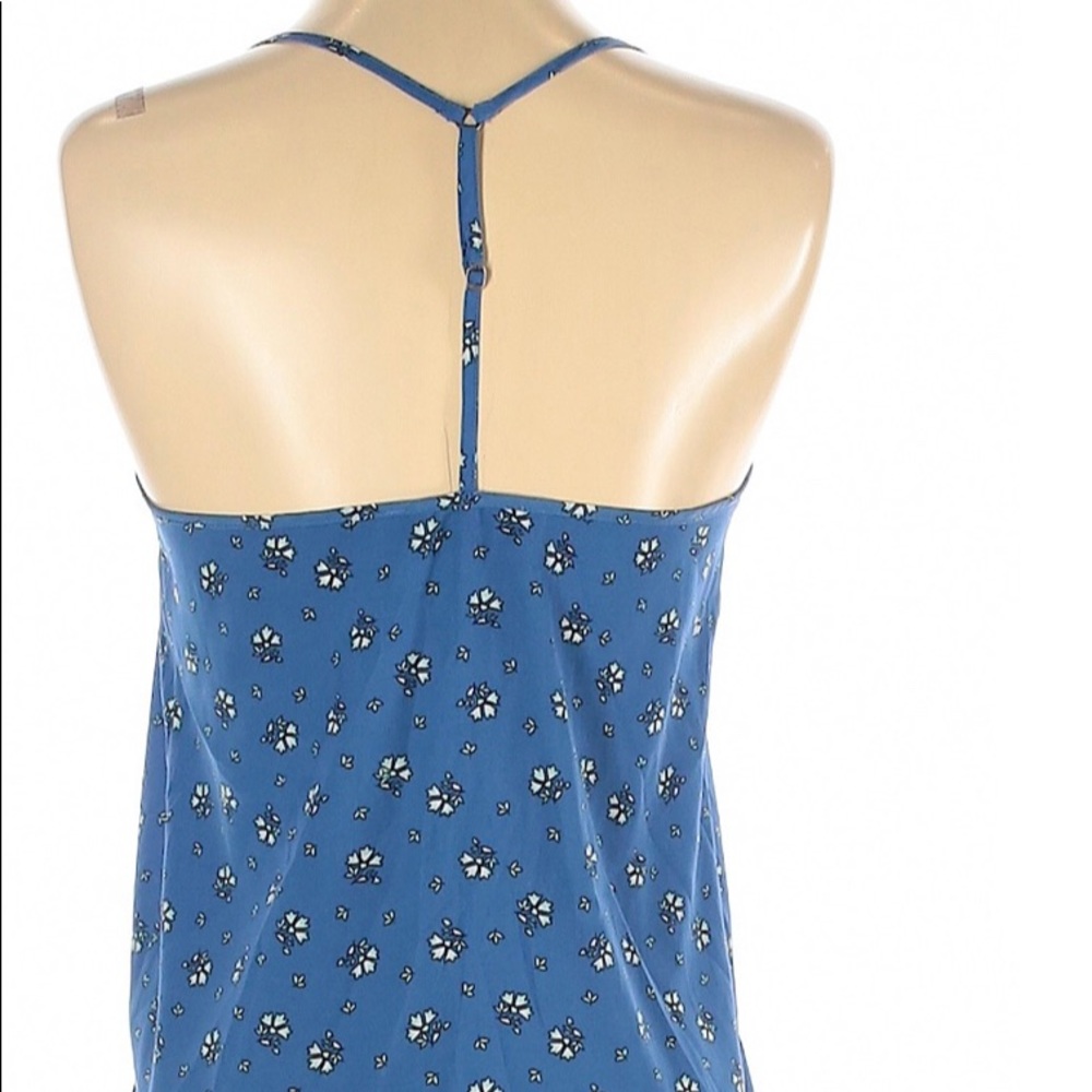 Abercrombie ruffles scoop neckline cami blue - Picture 2 of 3